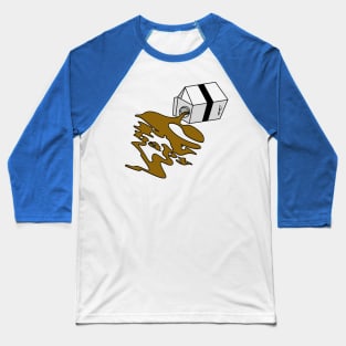 Spilt milk (chocolate edition) Baseball T-Shirt